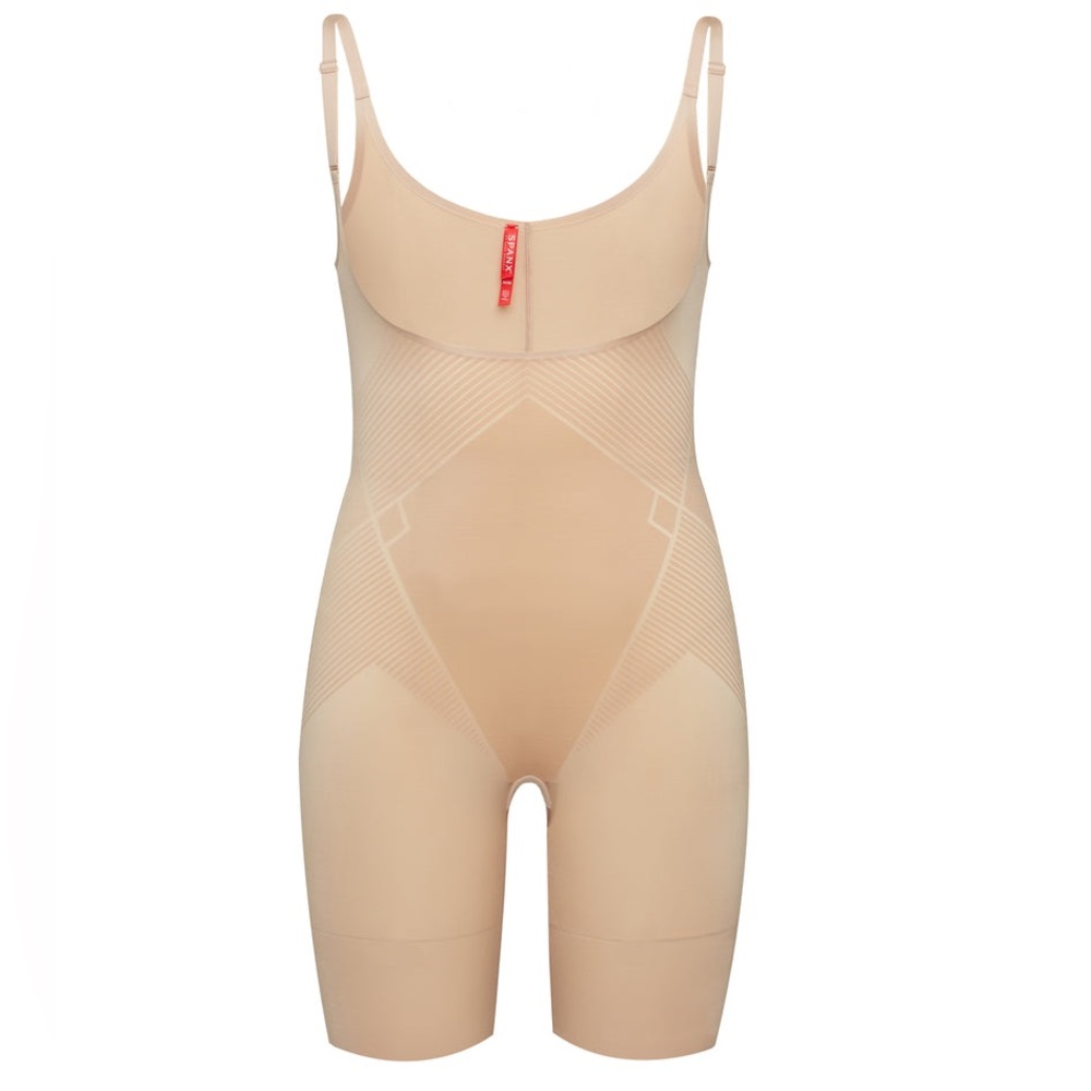 Spanx Thinstincts® 2.0 Open-Bust Mid-Thigh Bodysuit